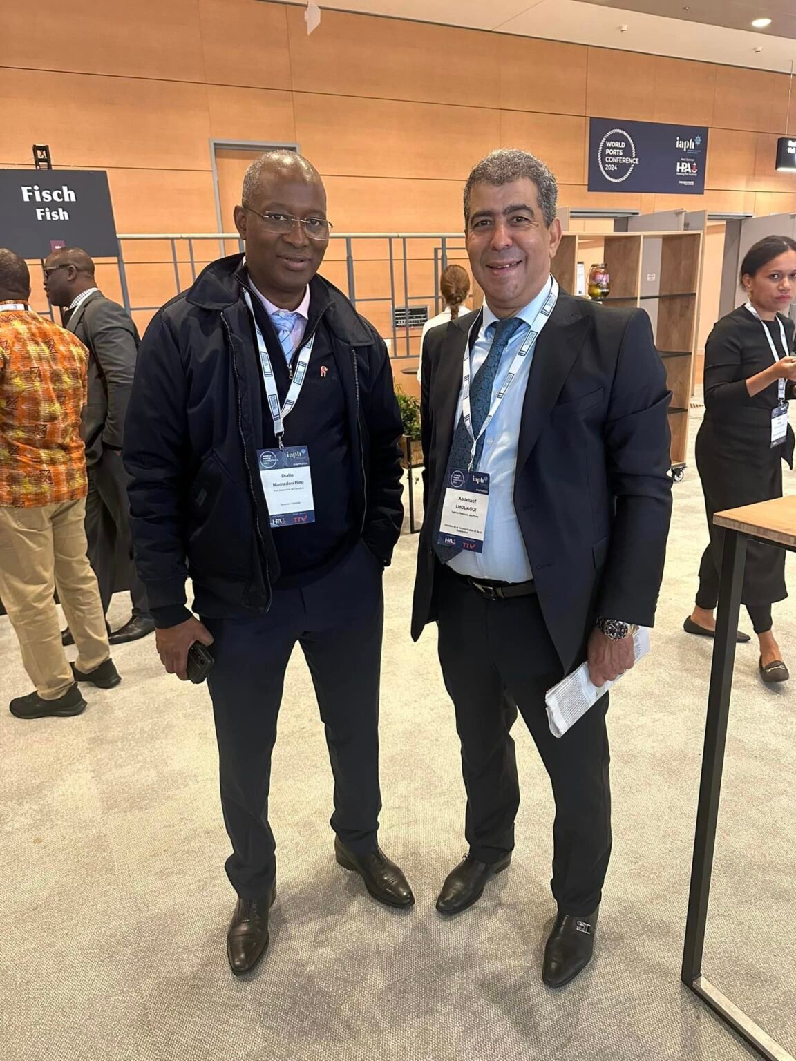 Le Directeur Général du Port de Conakry participe à la Conférence Mondiale des Ports 2024 à Hamburg pour aborder transition énergétique et développement durable