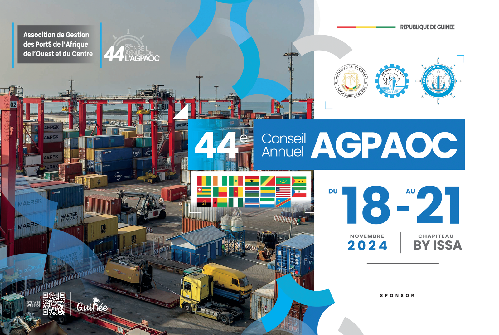 Le Port Autonome de Conakry accueille le 44e Conseil Annuel de l’AGPAOC : Un événement clé pour le développement portuaire en Afrique de l’Ouest et du Centre