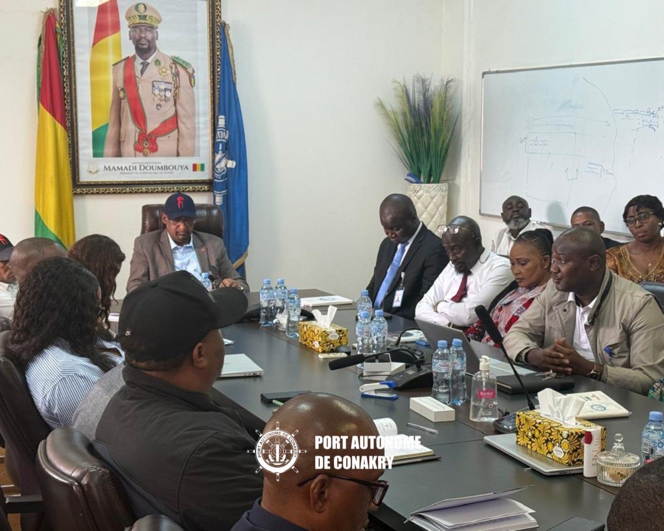 Le Port de Conakry mobilise son personnel autour de la nouvelle Constitution