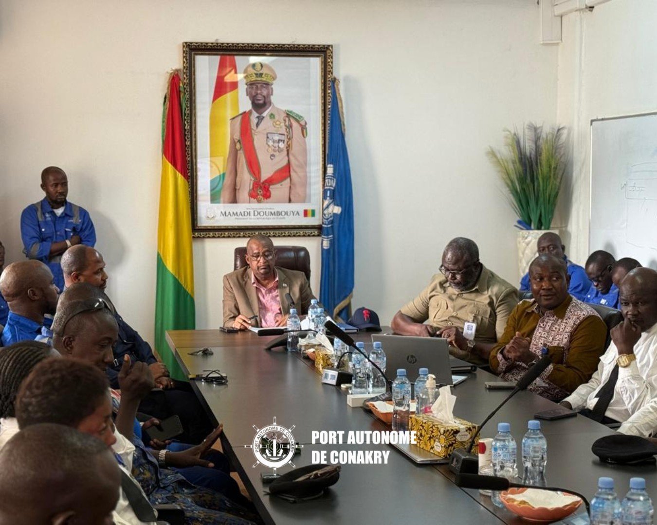 Le Port de Conakry mobilise les acteurs de la sécurité autour de la Constitution