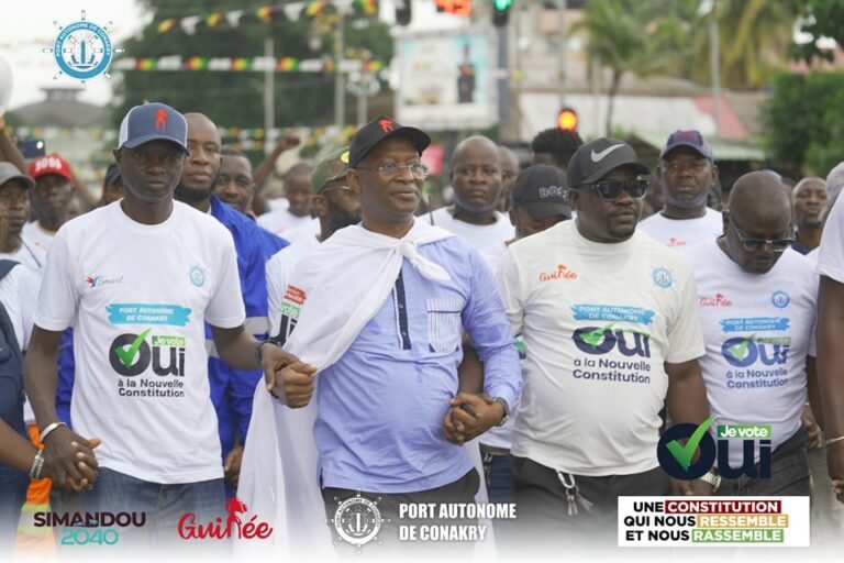 Marche citoyenne au Port de Conakry – 15 septembre 2025