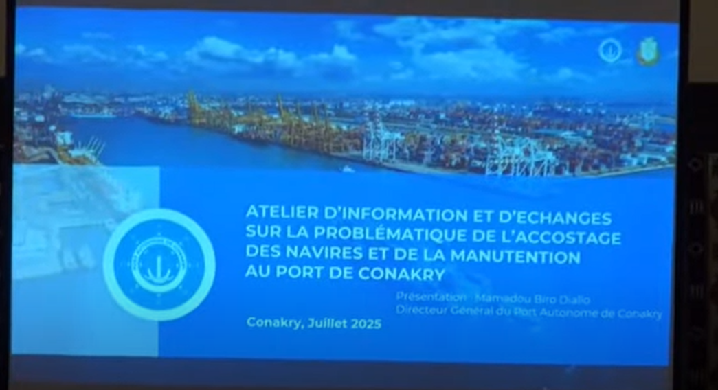 Le Port de Conakry agit pour améliorer la fluidité portuaire